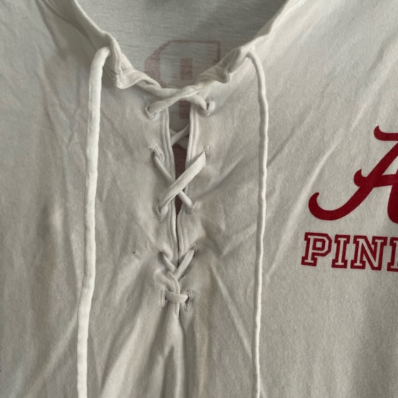 PINK Alabama cotton light weight
Pull over A logo Bama 
Victoria Secret PINK 
SM - Picture 3 of 7